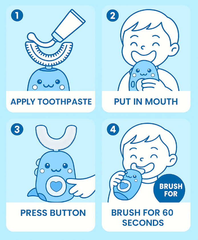 Kidz' Smile U-Brushie